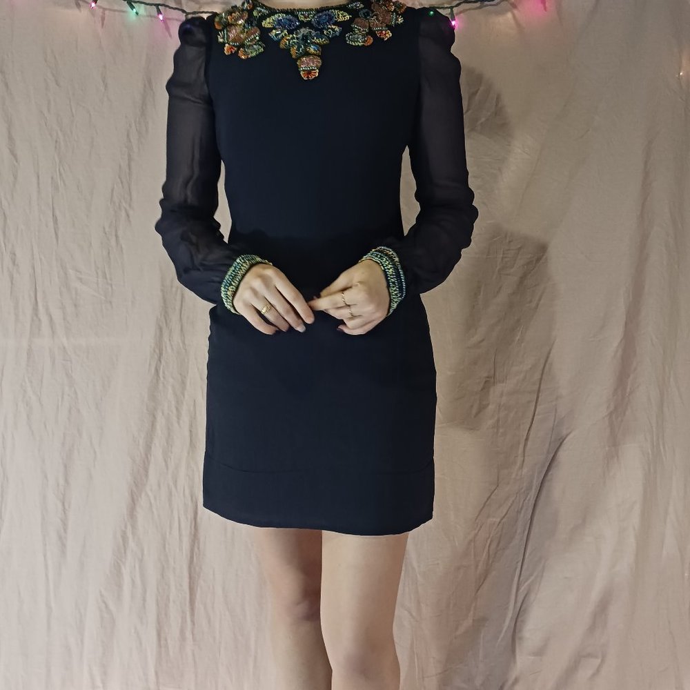 Blue Cocktail Dress